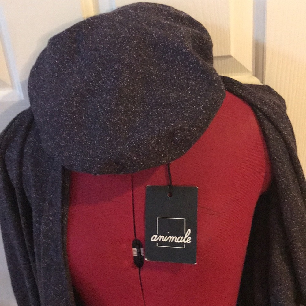 NWT vintage Animale open jacket/ cape with matching beret   One size fits most